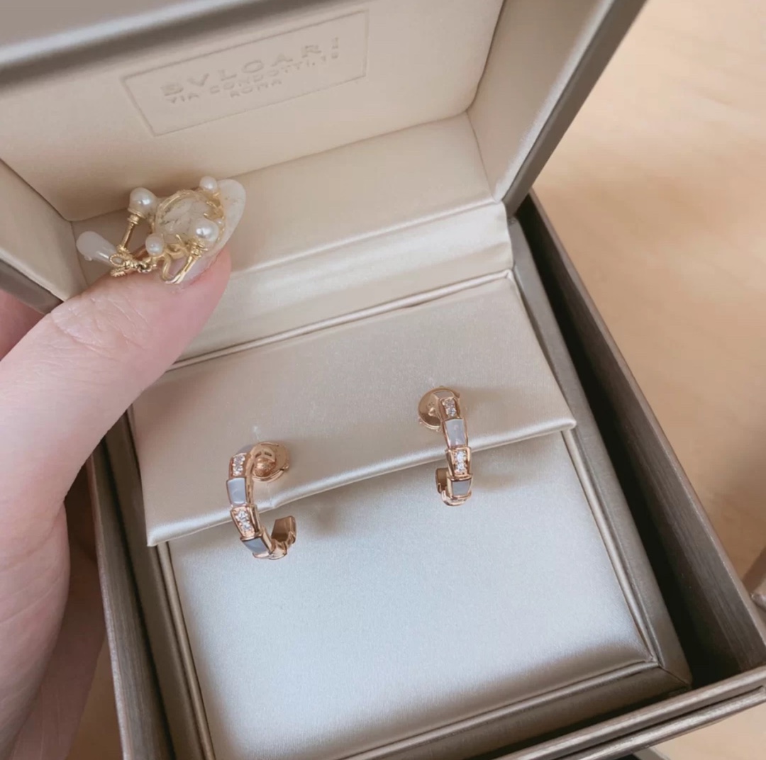 Bvlgari SERPENTI VIPER EARRINGS