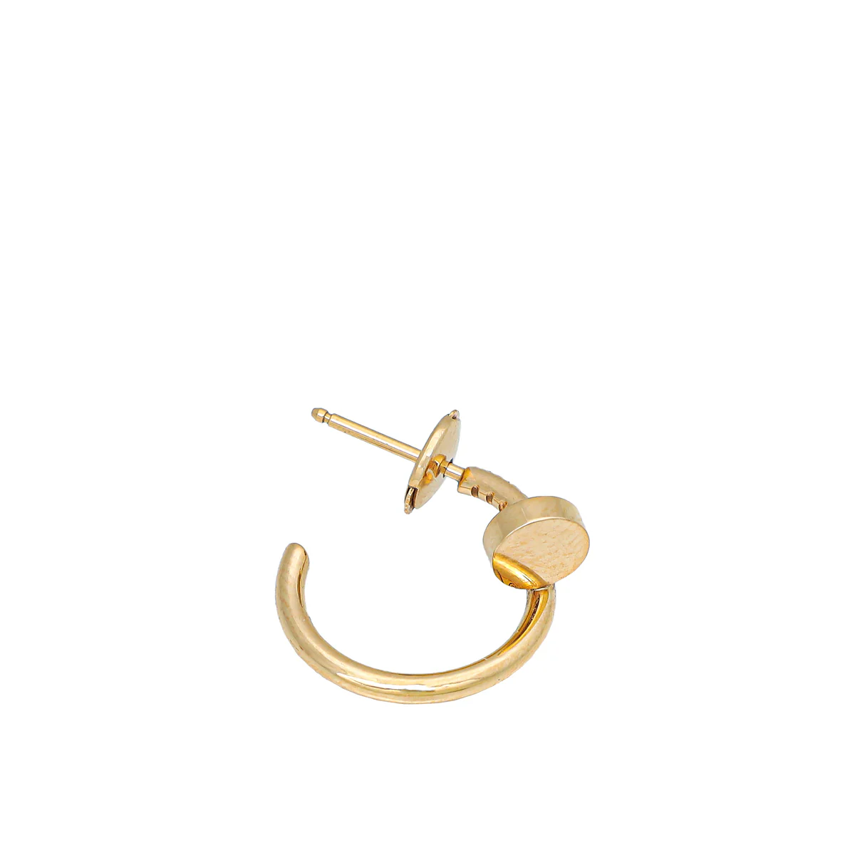 Cartier 18K Rose Gold Juste Un Clou Earrings