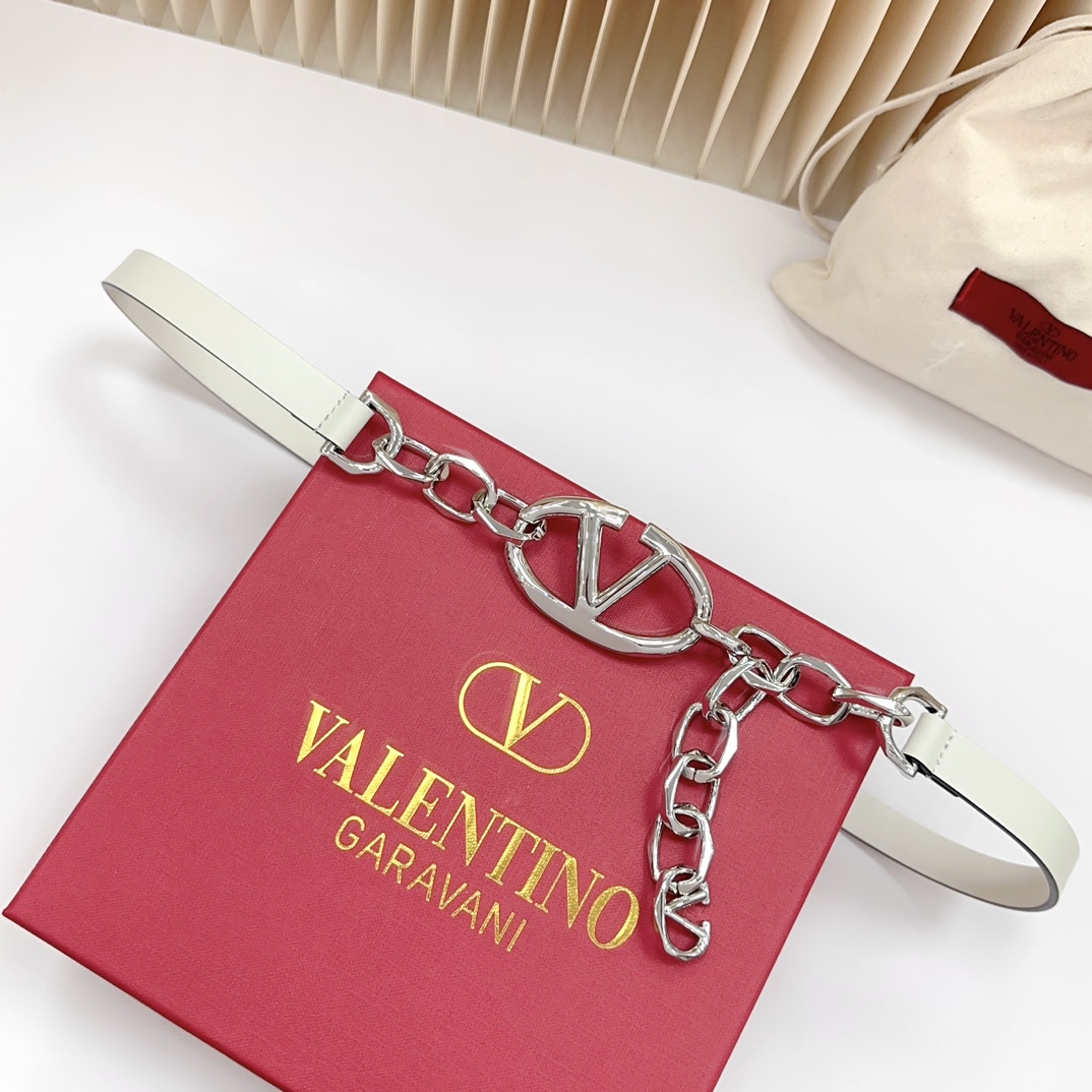 Valentino Leather Belts 1:1 Mirror Version