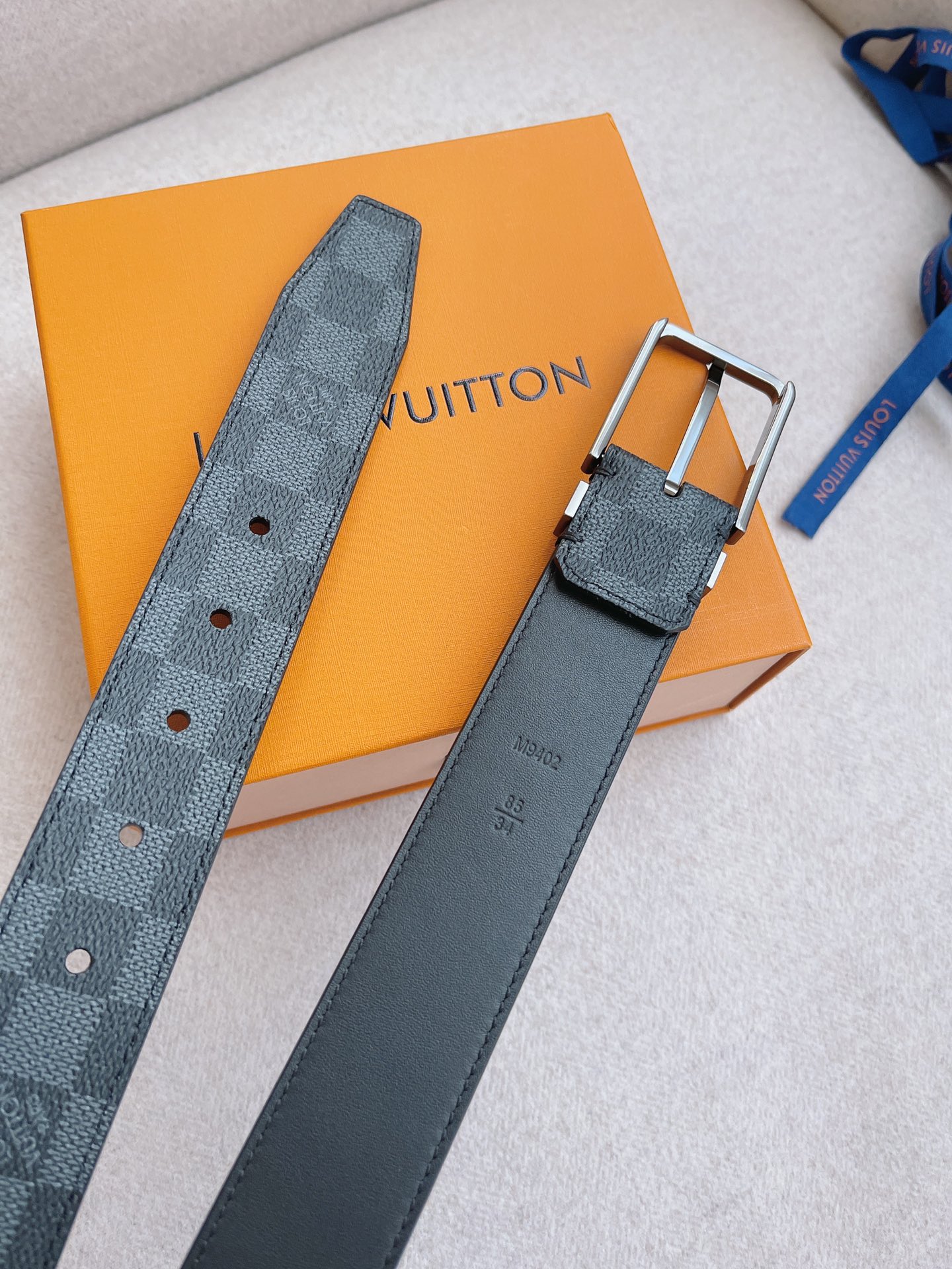 Louis Vuitton LV Leather Belts 1:1 Mirror Version