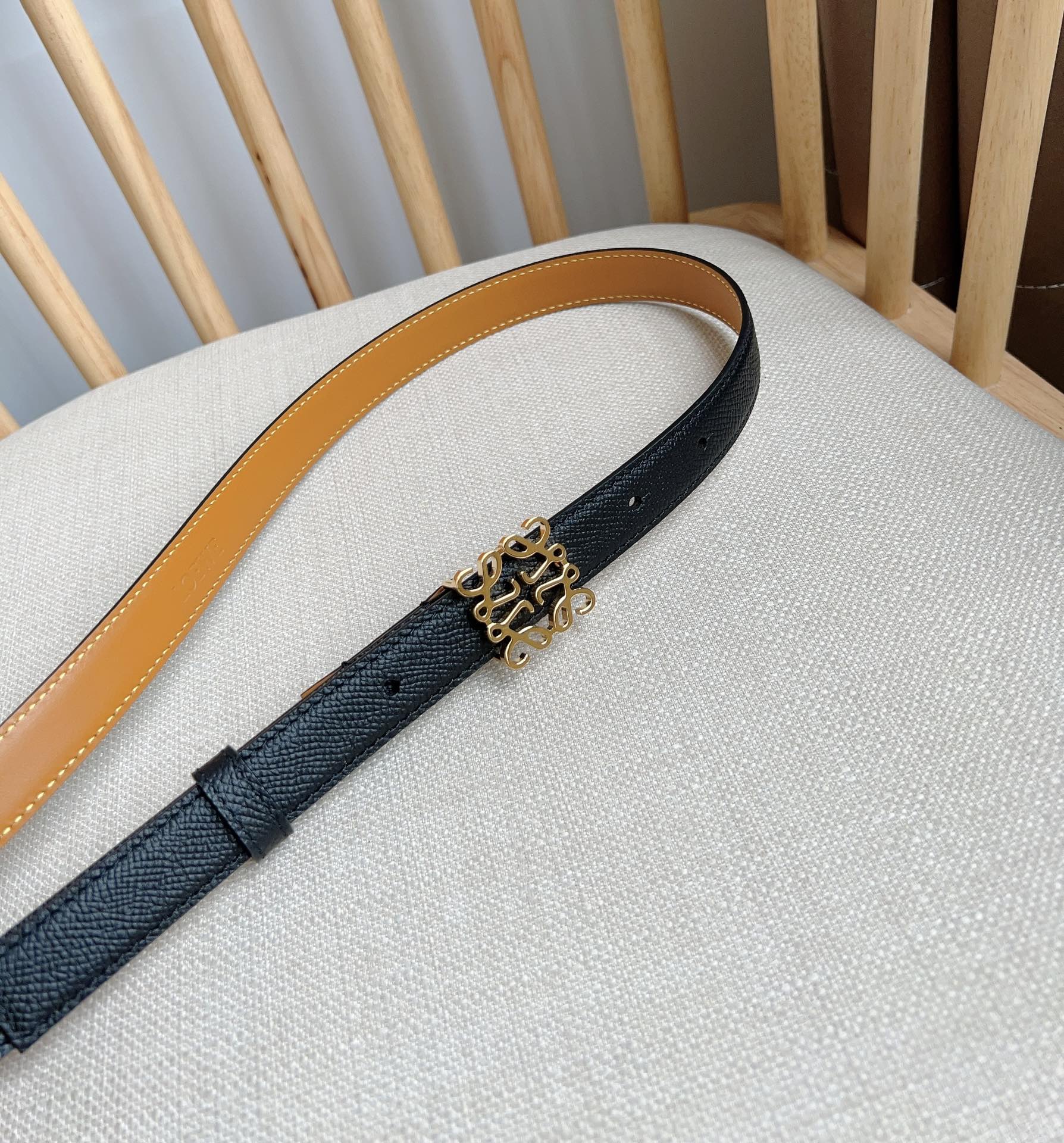 Loewe Leather Belts 1:1 Mirror Version