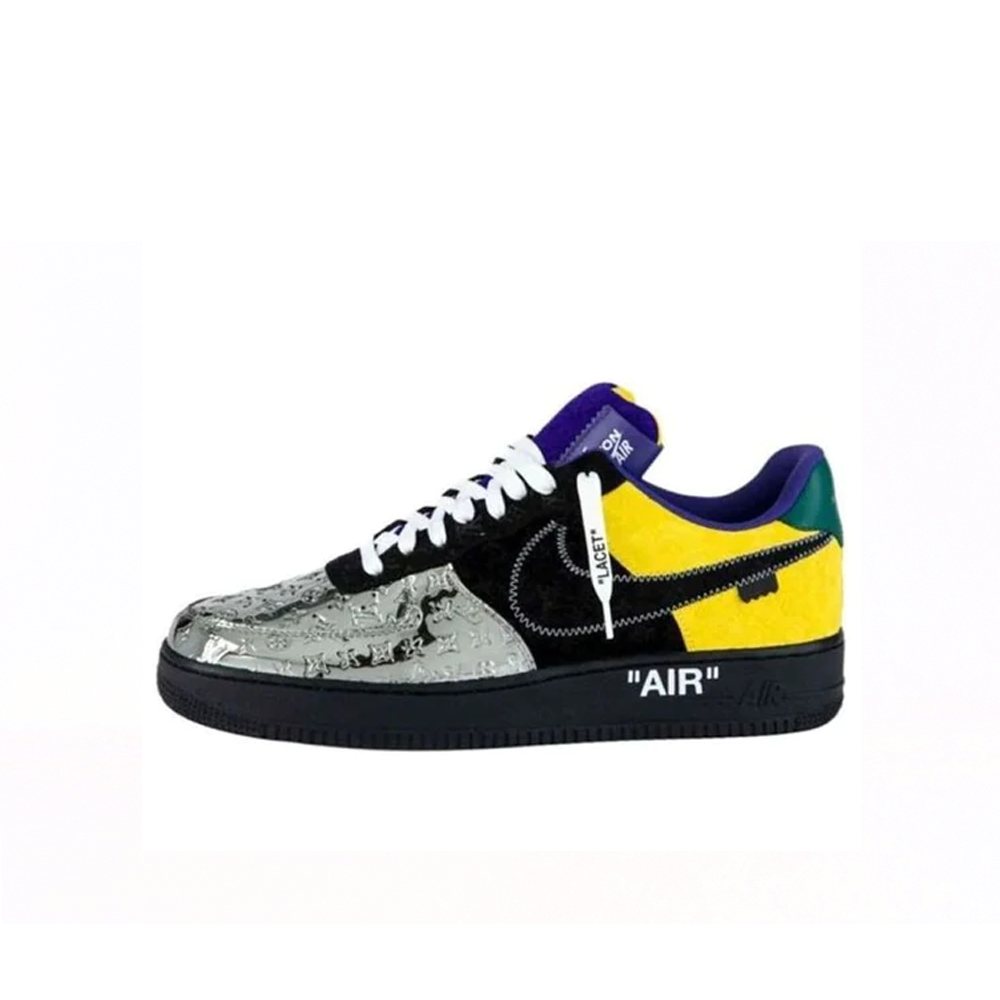 Nike Air Force 1 Low Louis Vuitton Monogram Brown Damier Azur(Replica)