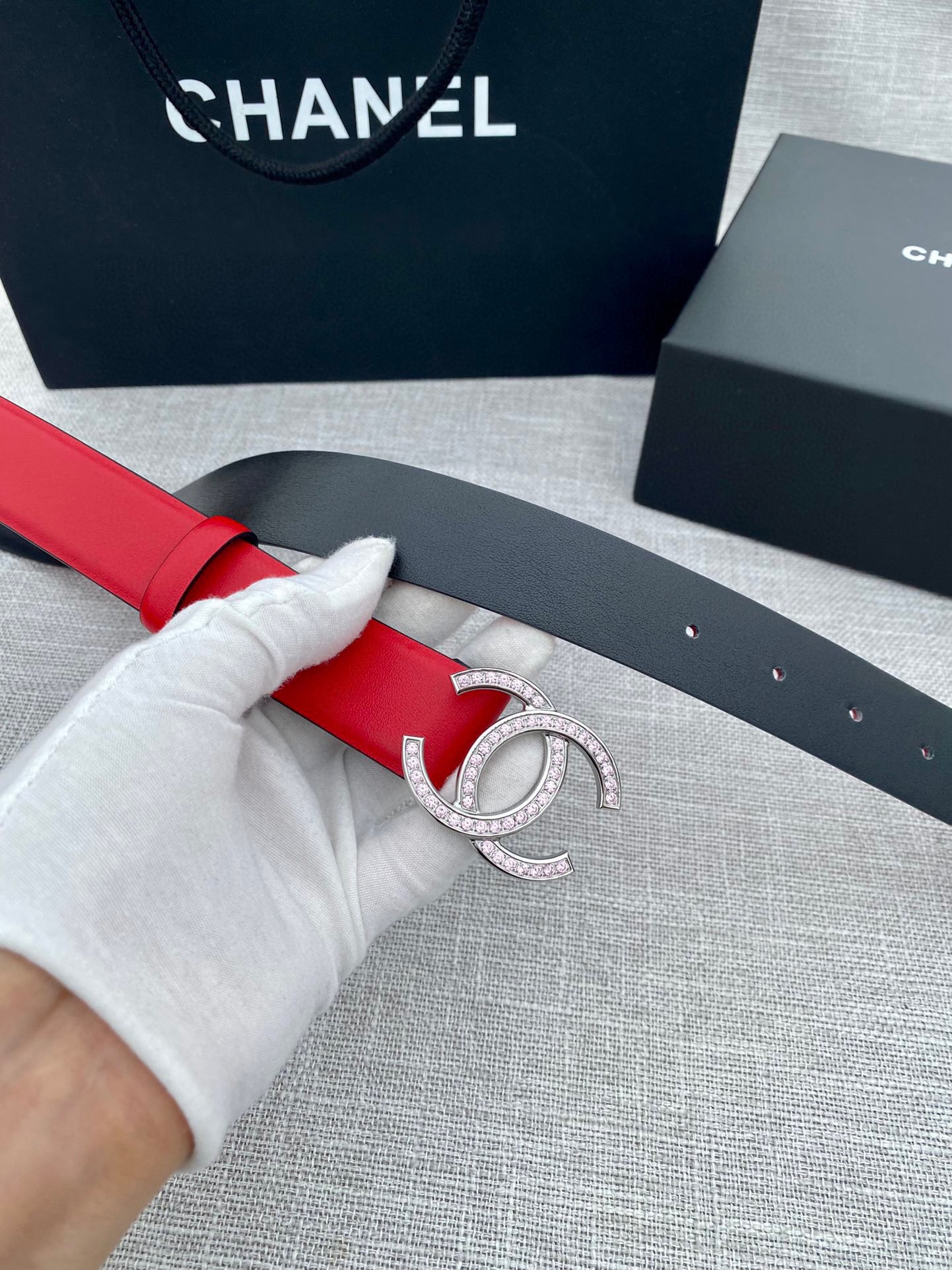 Chanel Leather Belts 1:1 Mirror Version