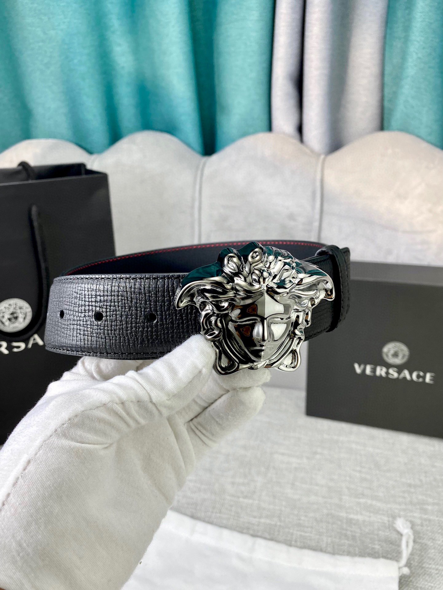 Versace Leather Belts 1:1 Mirror Version