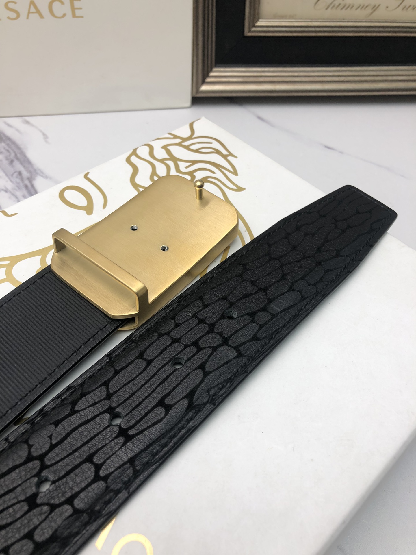 Versace Leather Belts 1:1 Mirror Version
