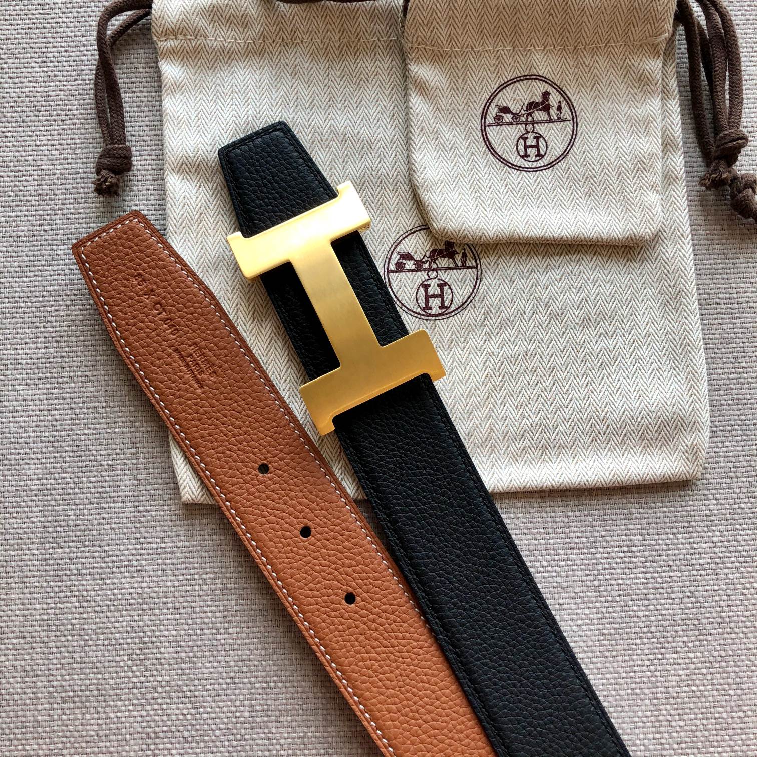 Hermes Leather Belts 1:1 Mirror Version