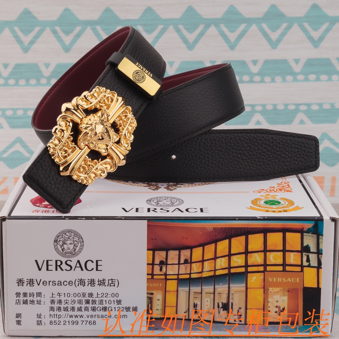 Versace Leather Belts 1:1 Mirror Version