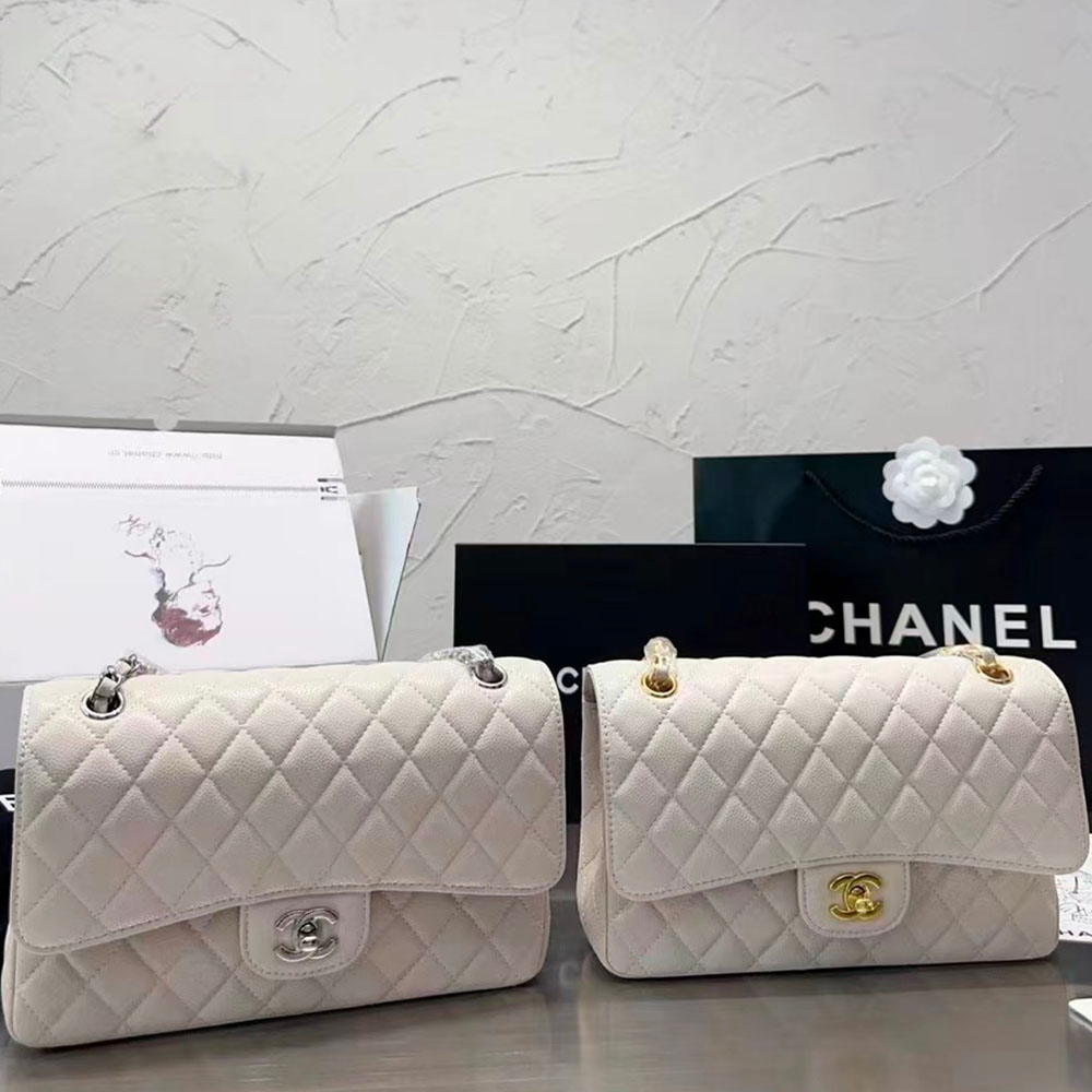 Chanel Caviar CF Medium 25CM Shoulder Bag(Replica)