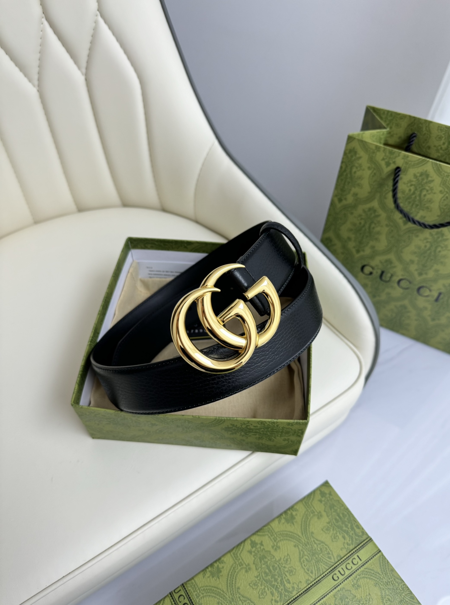 Gucci Leather Belts 1:1 Mirror Version