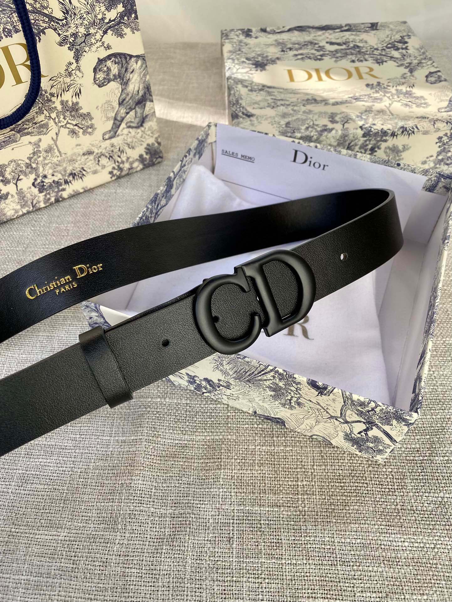 Dior Leather Belts 1:1 Mirror Version