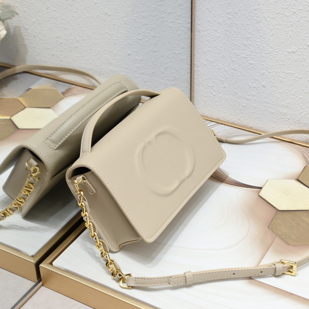 Dior CD Signature Mini Chain Handbag Shoulder Bag Handbag