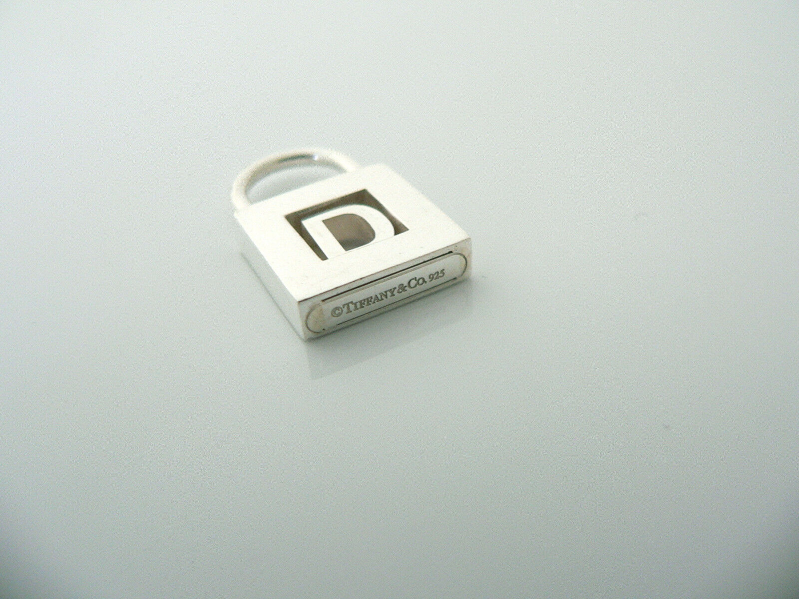 Tiffany & Co Alphabet D Pendant Padlock Letter Charm 4 Necklace Bracelet Gift