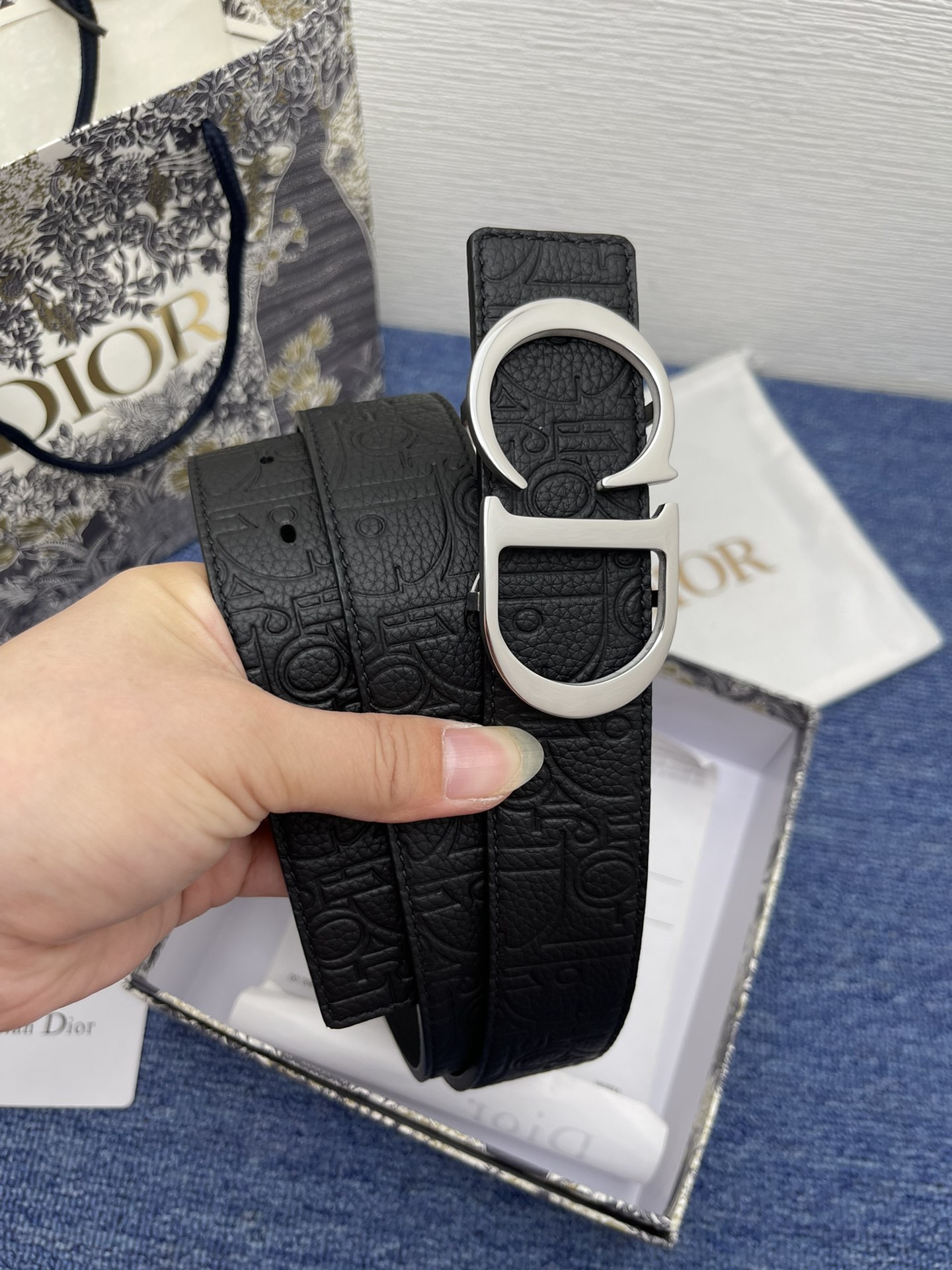 Dior Leather Belts 1:1 Mirror Version