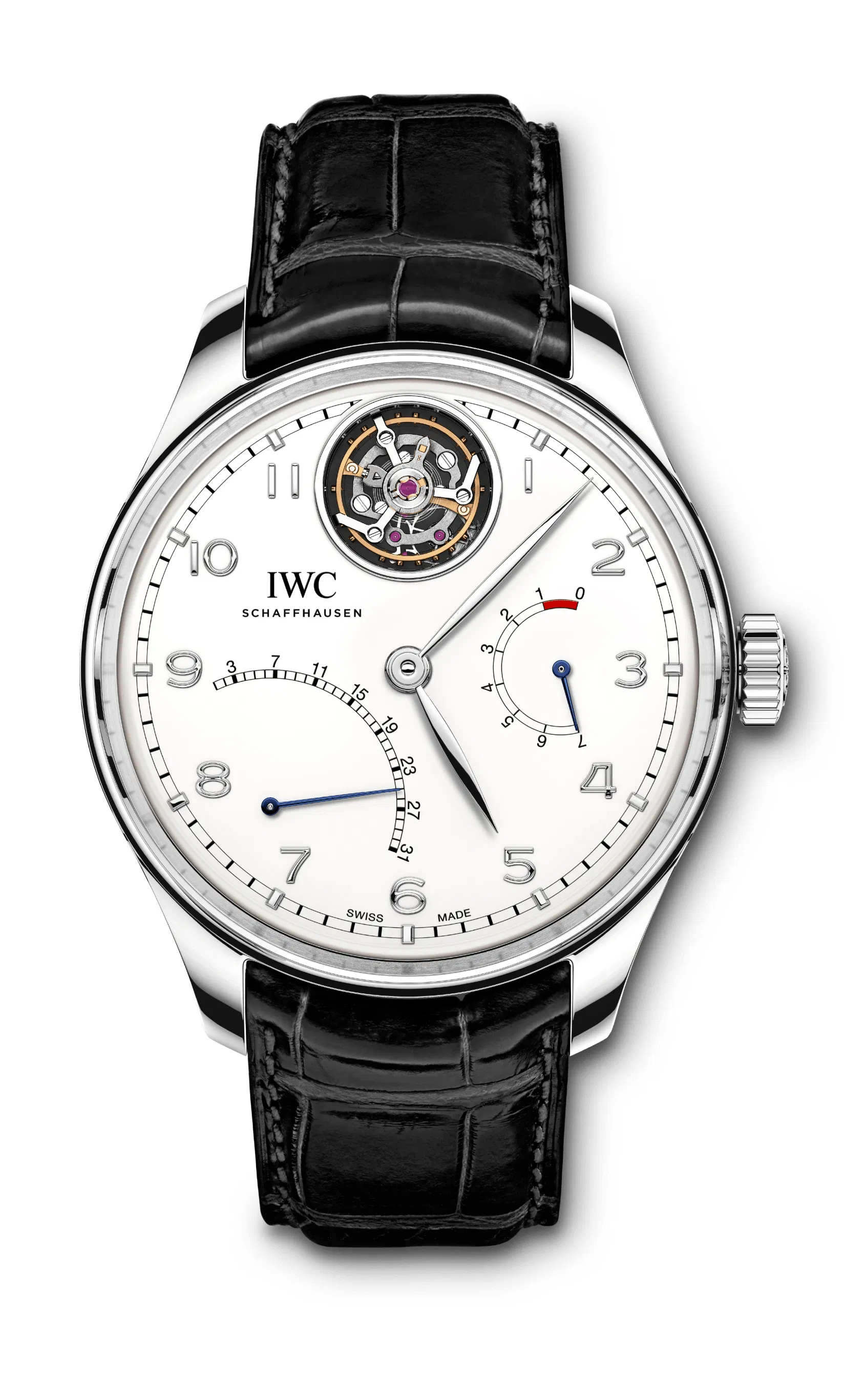 Schaffhausen Portugieser tourbillon mystere retrograde iw504601