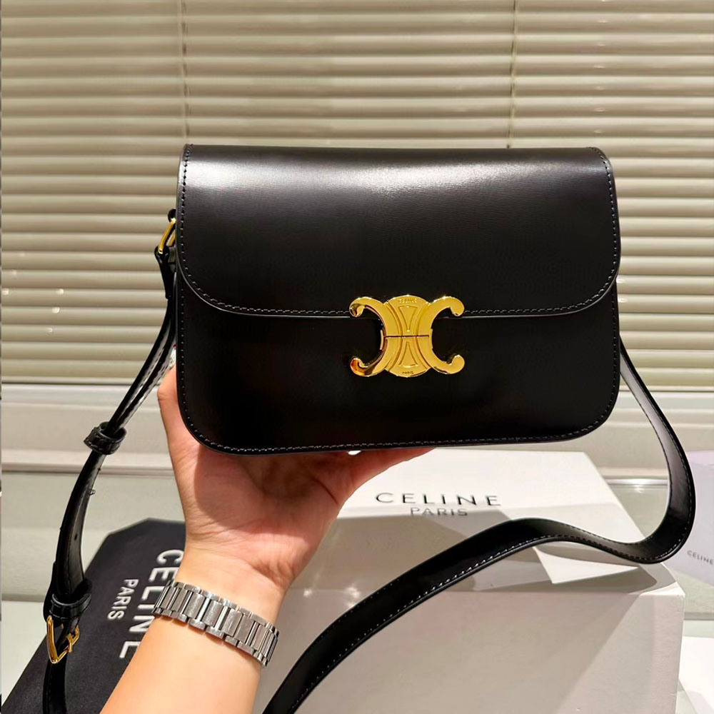 CELINE Triomphe Shoulder Bag Small&Medium(Replica)