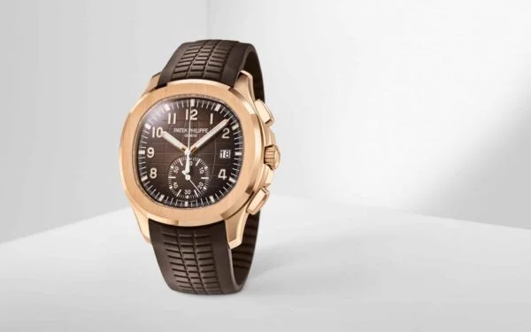 Aquanaut 5968R-001 Chronograph 42.2 mm,Rose gold,