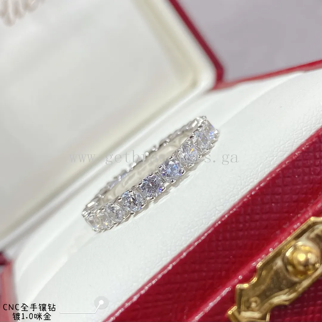 Essential De Cartier Wedding Diamonds Ring Bracelet White Gold