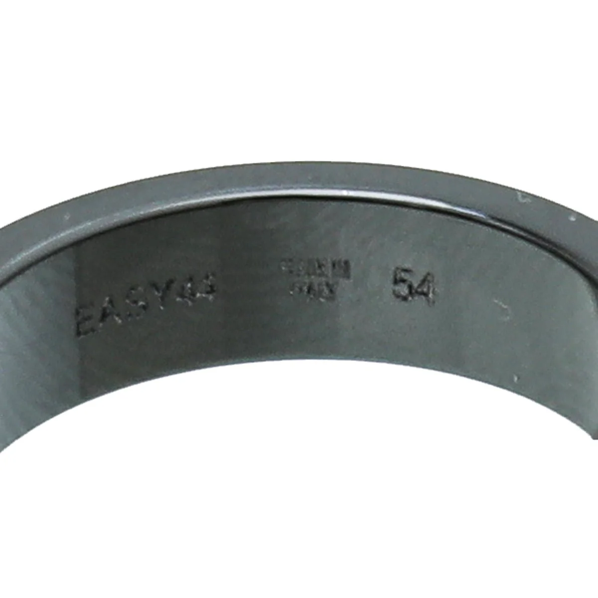 Bvlgari Black Bvlgari Ceramic w/Diamond Ring 54