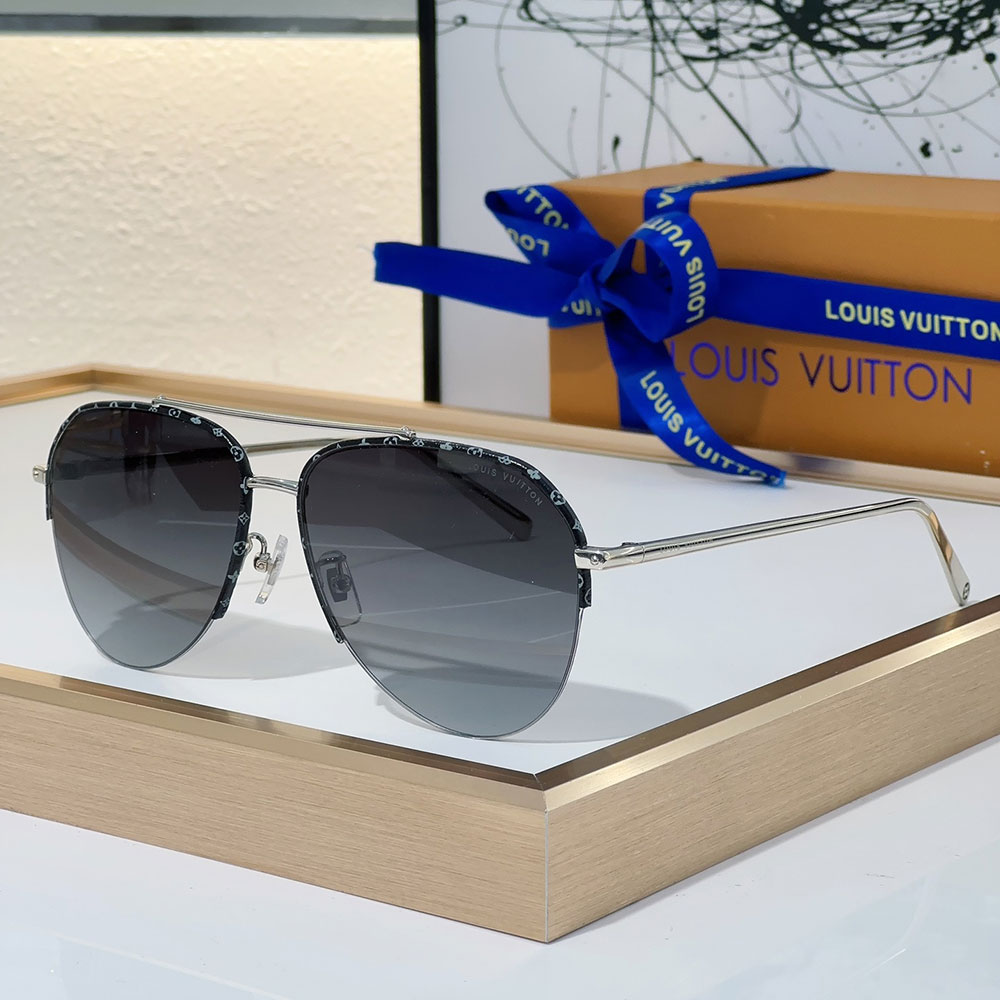 Louis Vuitton LV Frame Logo sunglasses Top quality （Replica）
