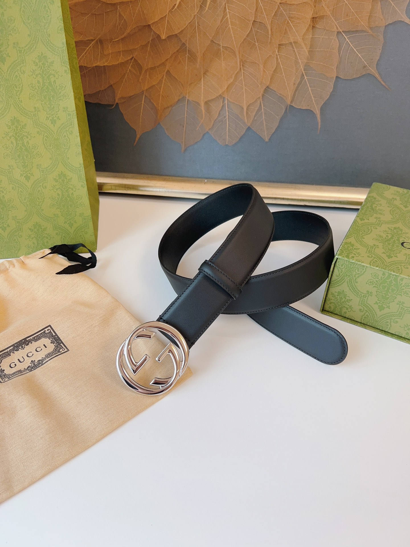 Gucci Leather Belts 1:1 Mirror Version