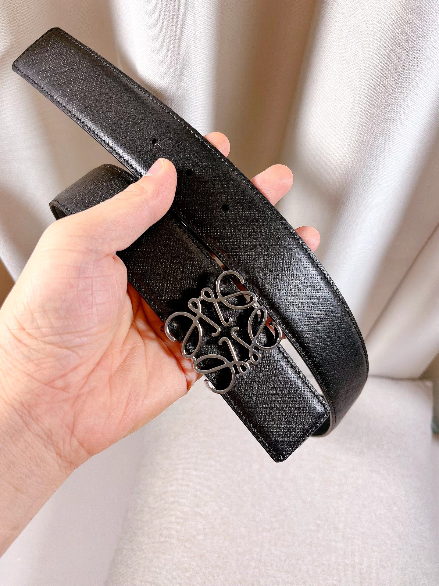 Loewe Leather Belts 1:1 Mirror Version