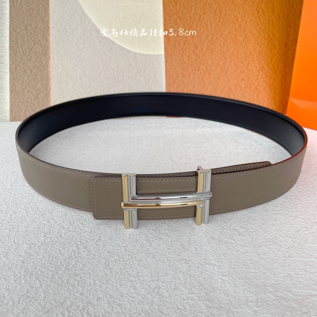 Hermes Leather Belts 1:1 Mirror Version