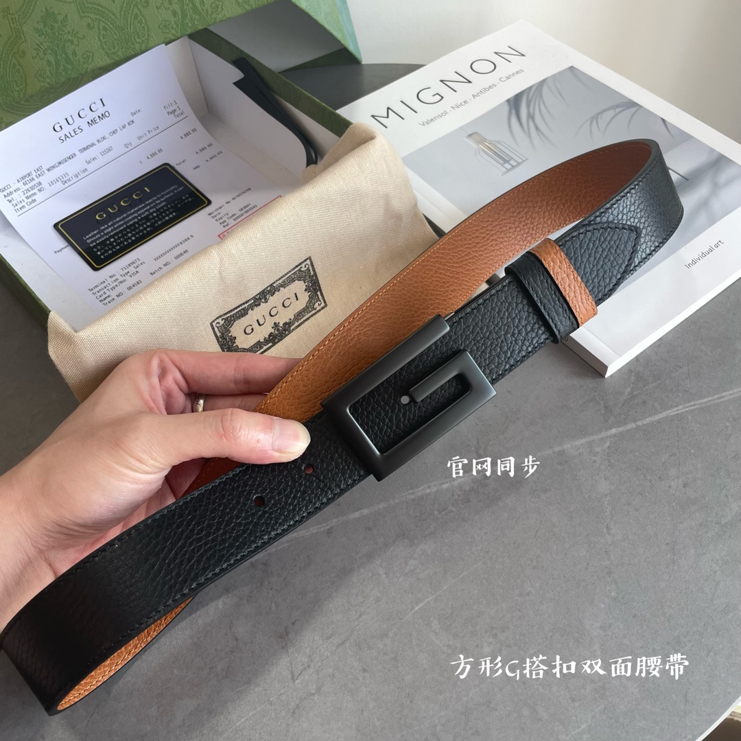 Gucci Leather Belts 1:1 Mirror Version