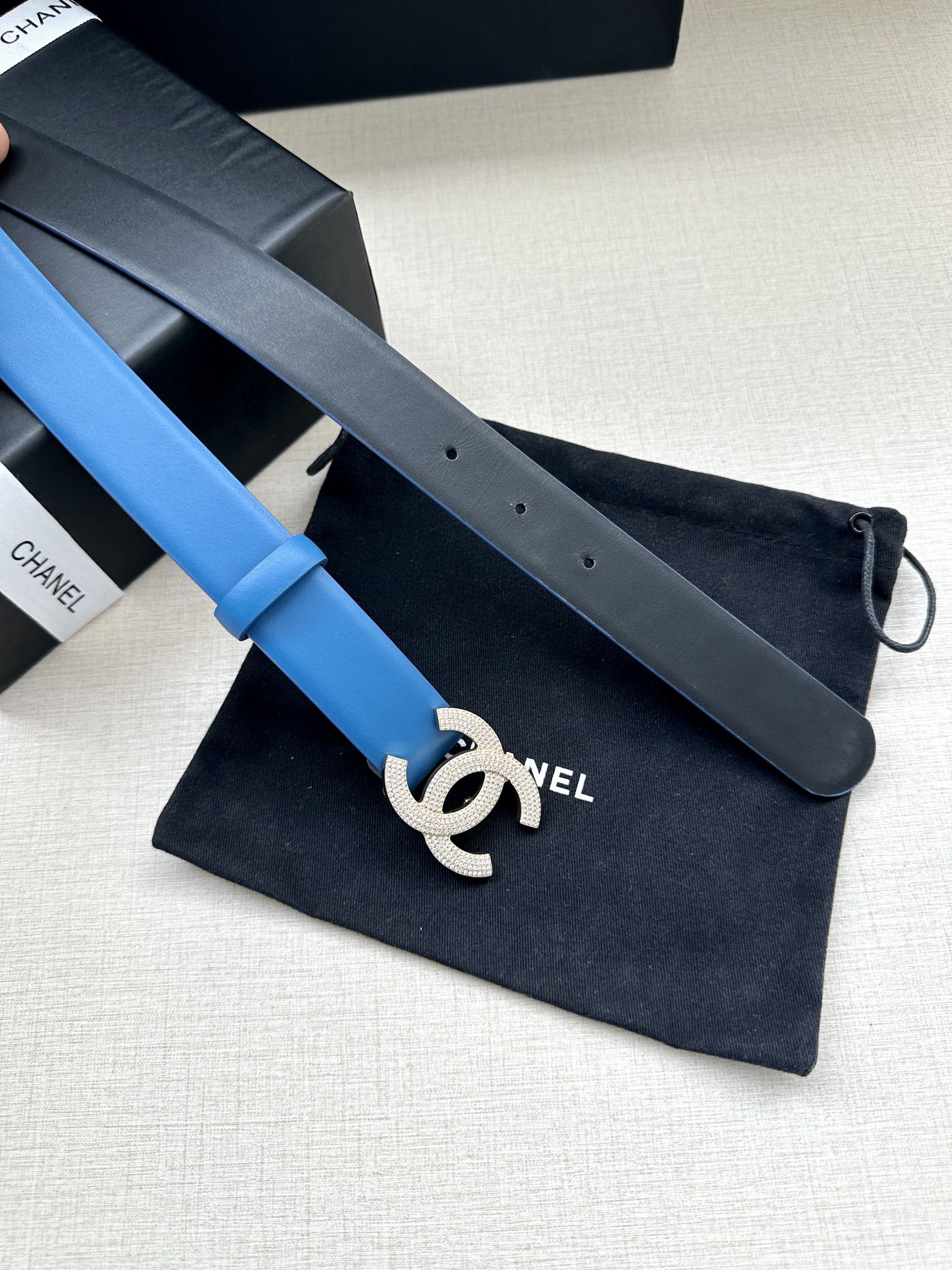 Chanel Leather Belts 1:1 Mirror Version