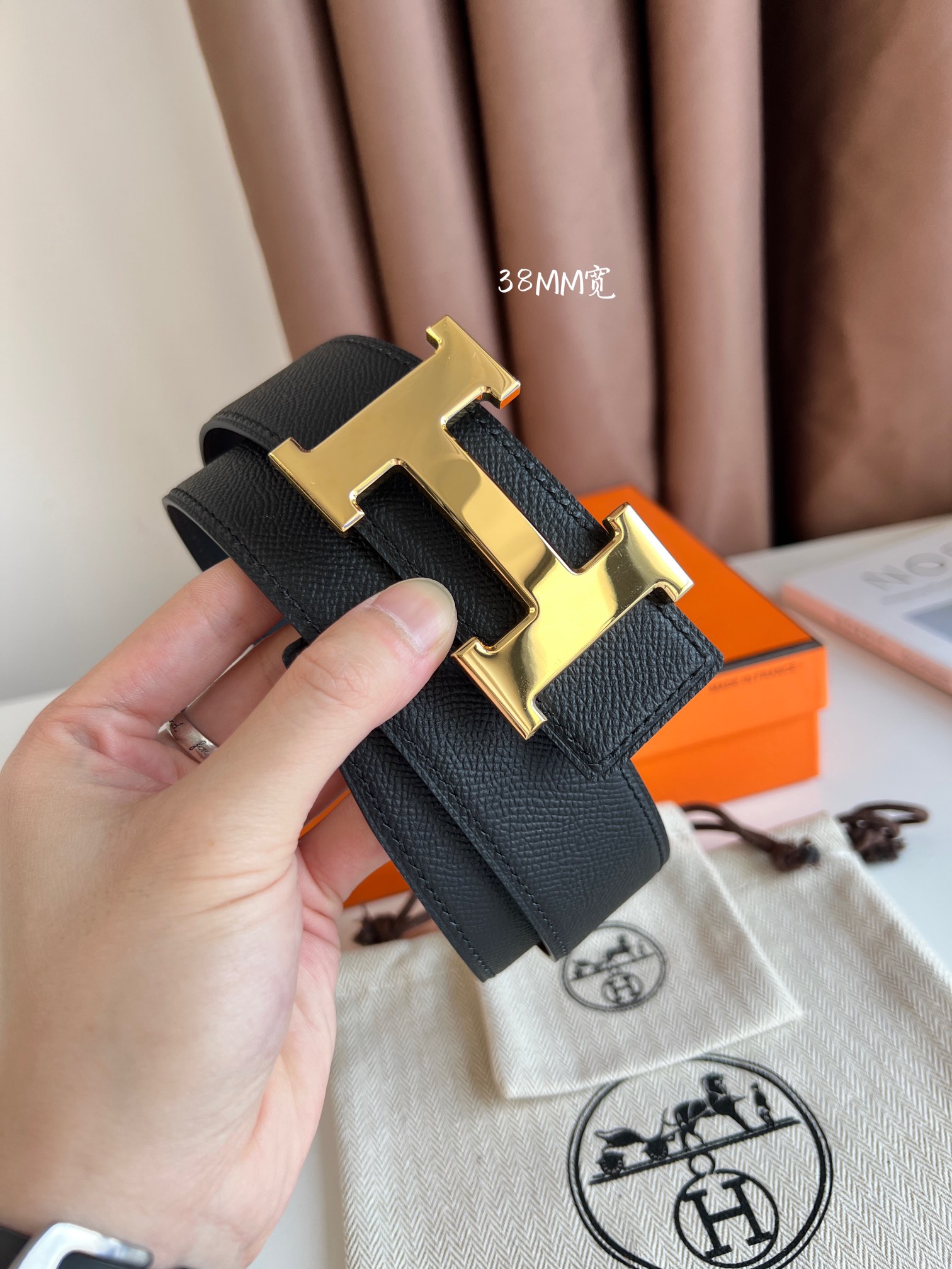 Hermes Leather Belts 1:1 Mirror Version