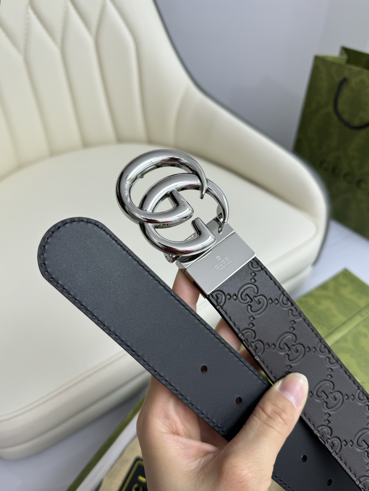 Gucci Leather Belts 1:1 Mirror Version