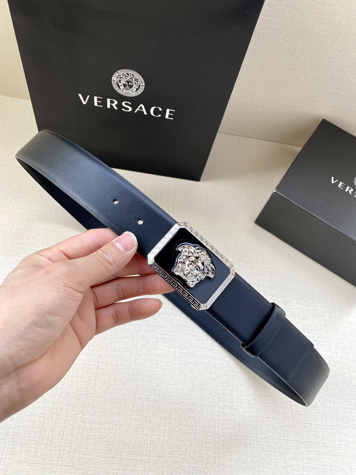 Versace Leather Belts 1:1 Mirror Version