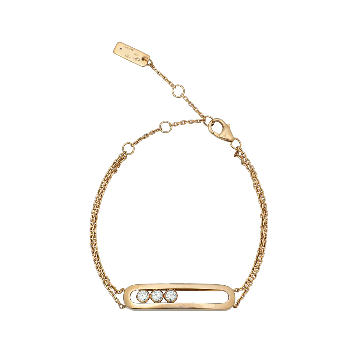 Messika 18K Rose Gold Diamond Move Classique Bracelet