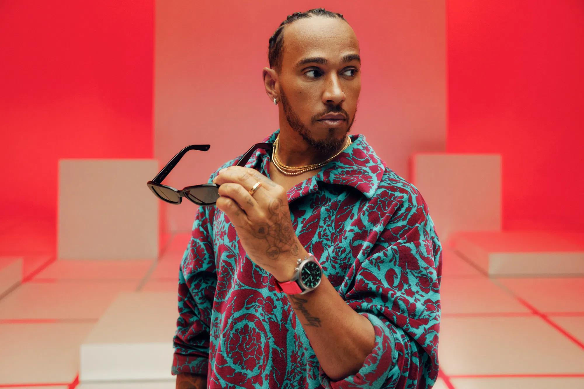 Schaffhausen Pilots watch chronograph 41 mercedes amg petronas formula one team iw388114