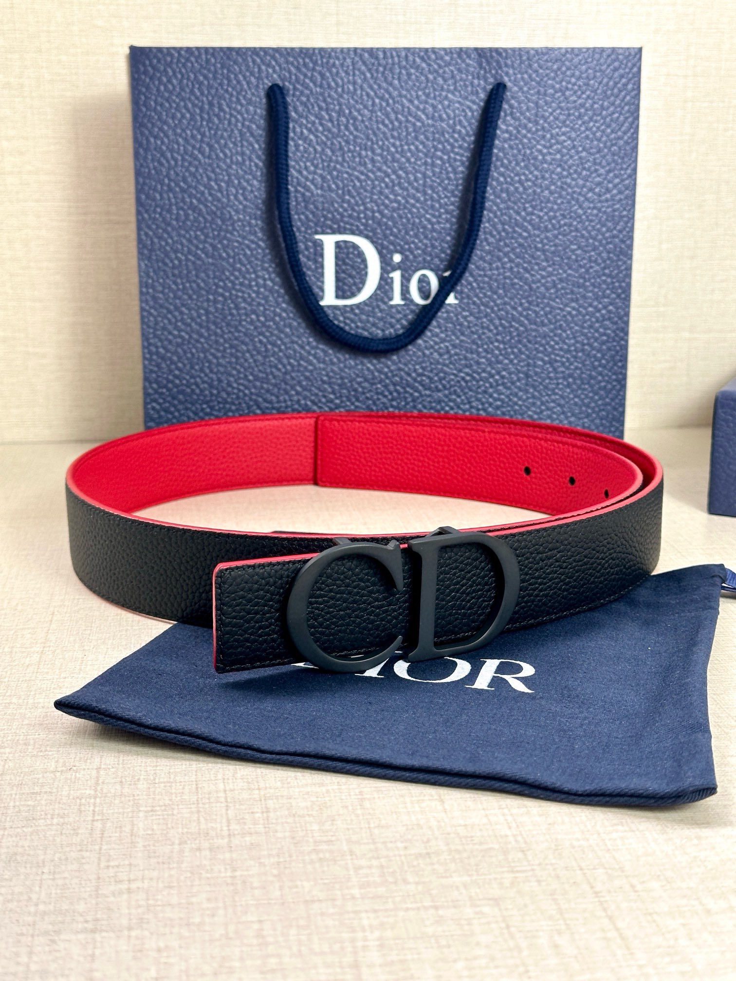 Dior Leather Belts 1:1 Mirror Version
