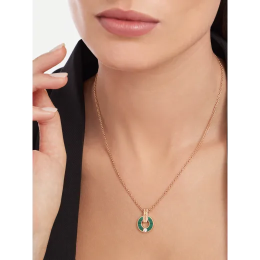 BVLGARI BVLGARI NECKLACE, White Mother-of-Pearl & Turquoise