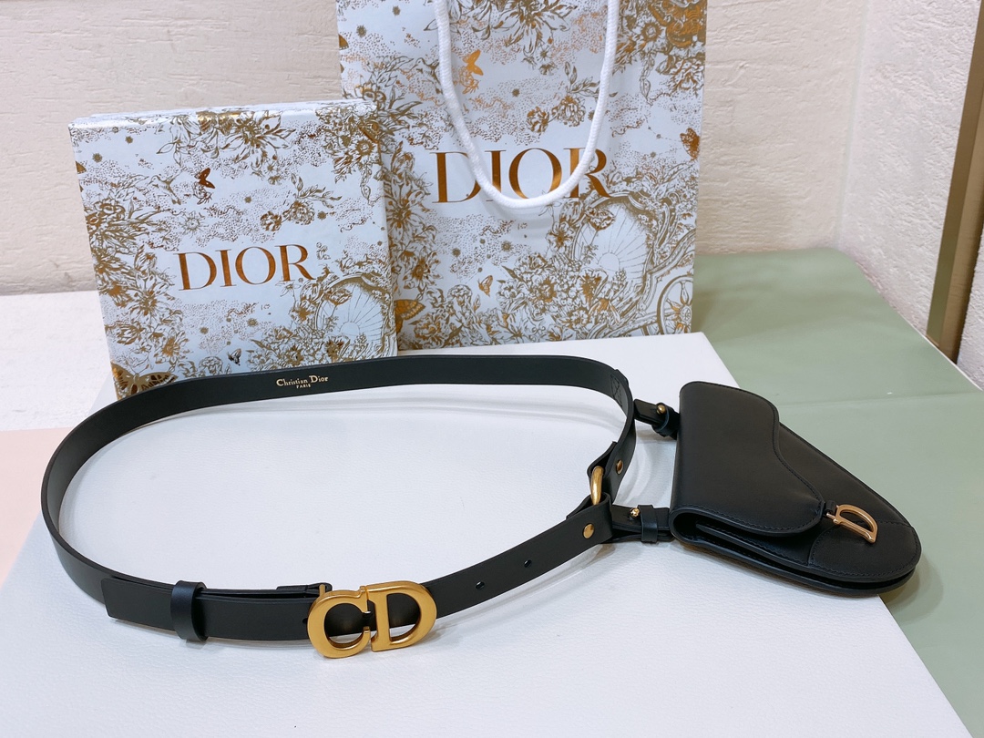 Dior Leather Belts 1:1 Mirror Version