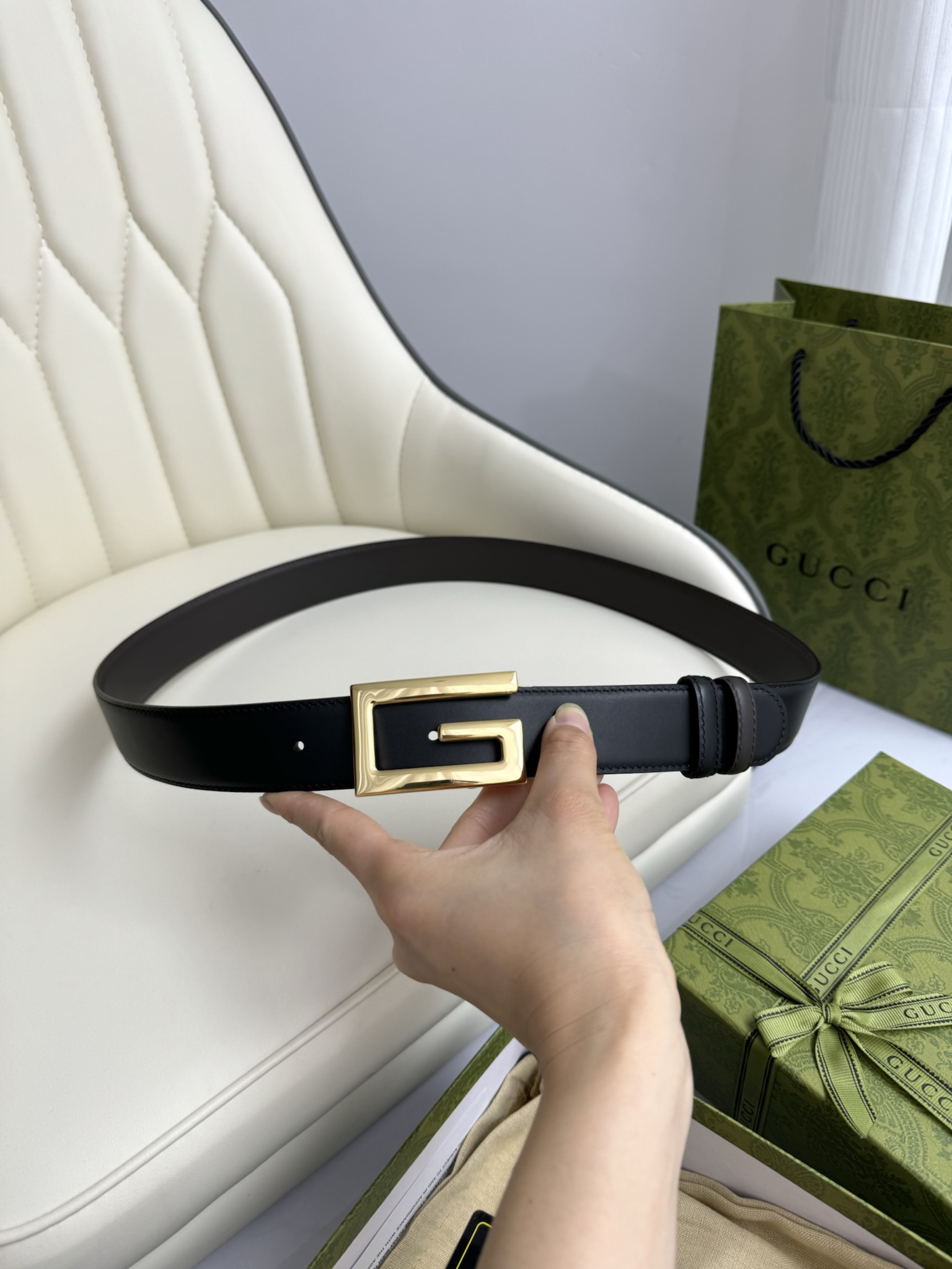 Gucci Leather Belts 1:1 Mirror Version