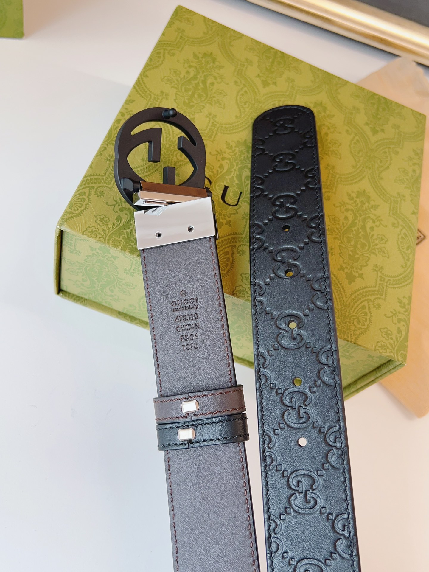 Gucci Leather Belts 1:1 Mirror Version