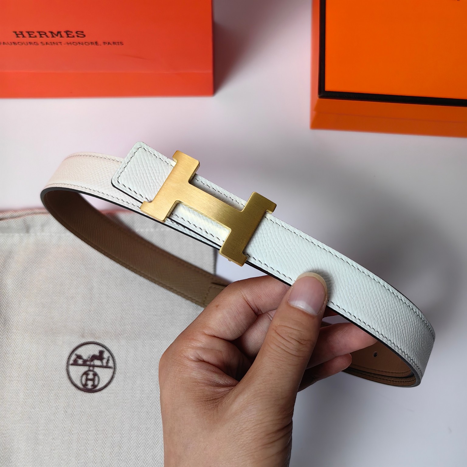 Hermes Leather Belts 1:1 Mirror Version