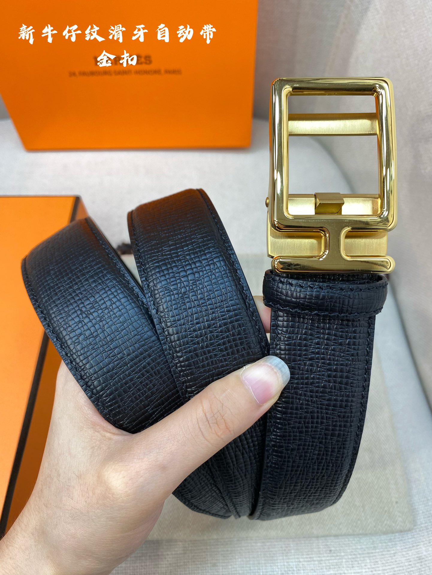 Hermes Leather Belts 1:1 Mirror Version