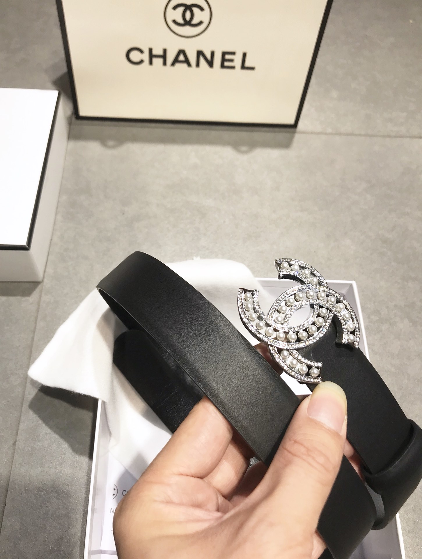 Chanel Leather Belts 1:1 Mirror Version