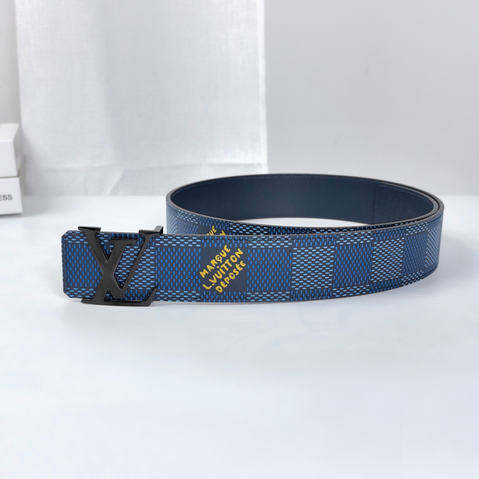 Louis Vuitton LV Leather Belts 1:1 Mirror Version
