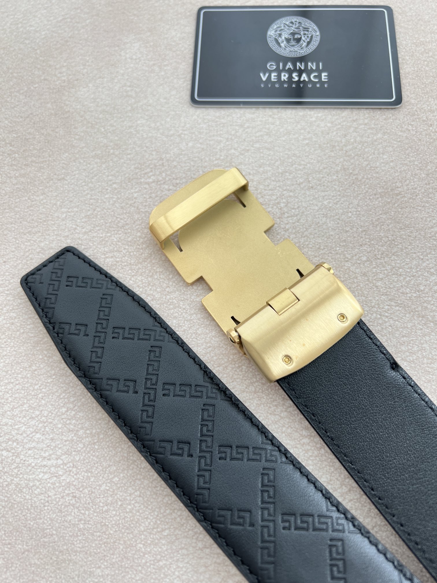 Versace Leather Belts 1:1 Mirror Version