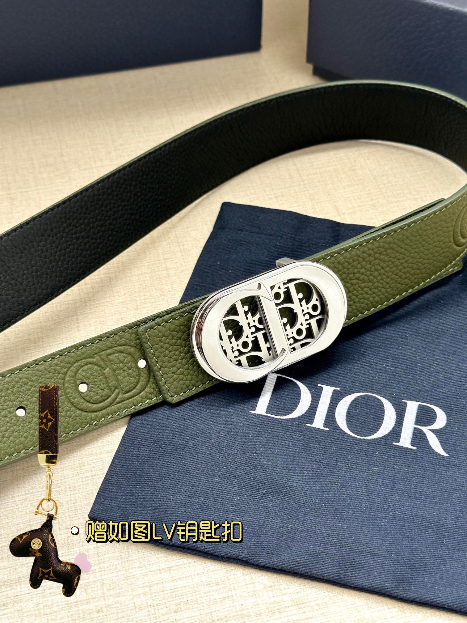 Dior Leather Belts 1:1 Mirror Version