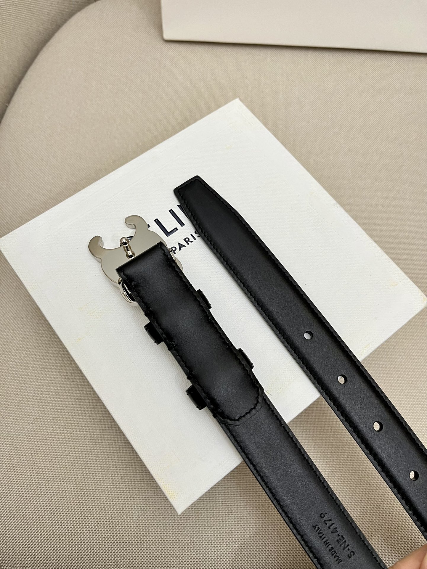 Celine Leather Belts 1:1 Mirror Version
