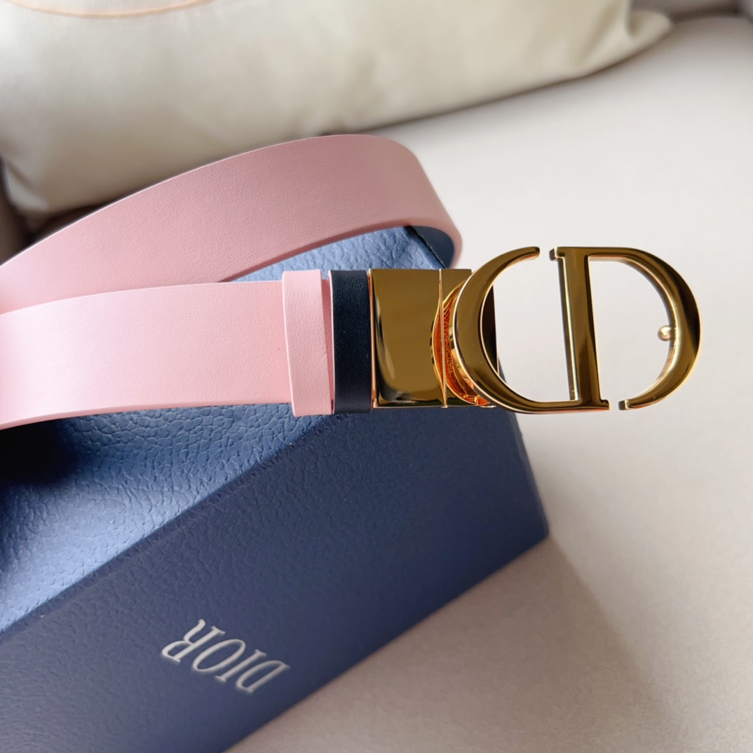 Dior Leather Belts 1:1 Mirror Version