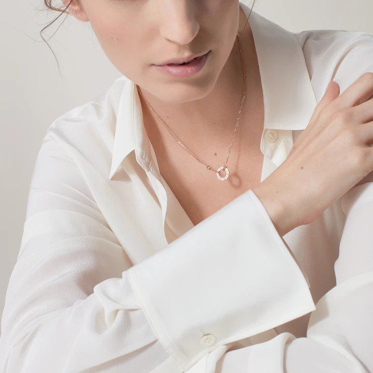 Cartier LOVE NECKLACE, 2 DIAMONDS