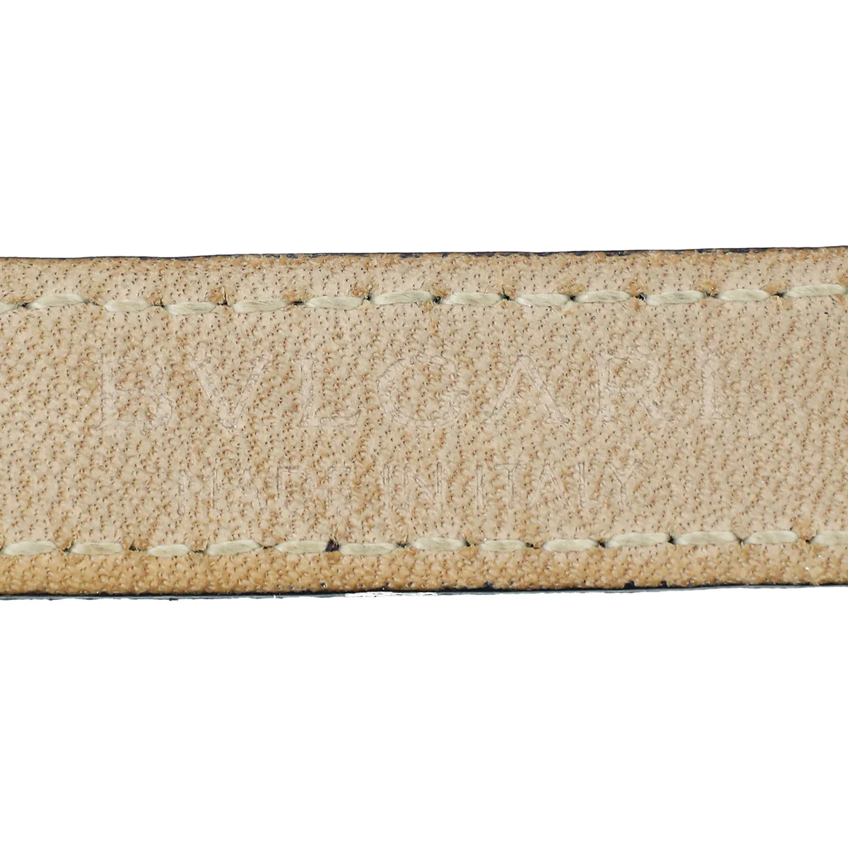 Bvlgari Brown Karung Monete Coin Bracelet