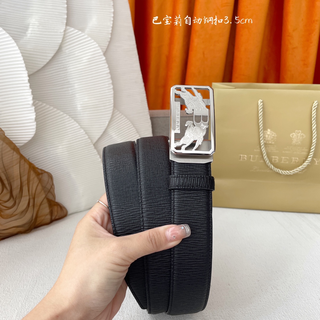 Burberry Leather Belts 1:1 Mirror Version