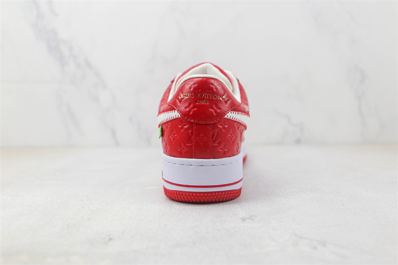 Louis Vuitton x Nike Air Force 1'07 LV8 Low Red/white/LV Monogram